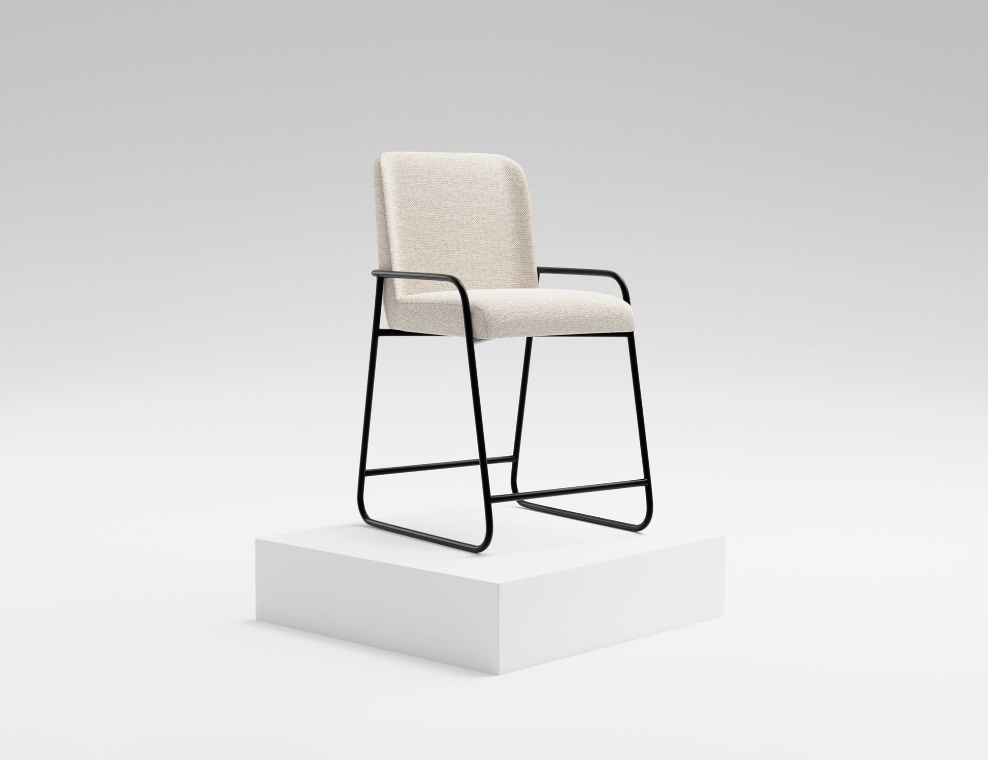 International Furniture Direct Comala - Metal Bar Stool | Meri Furniture