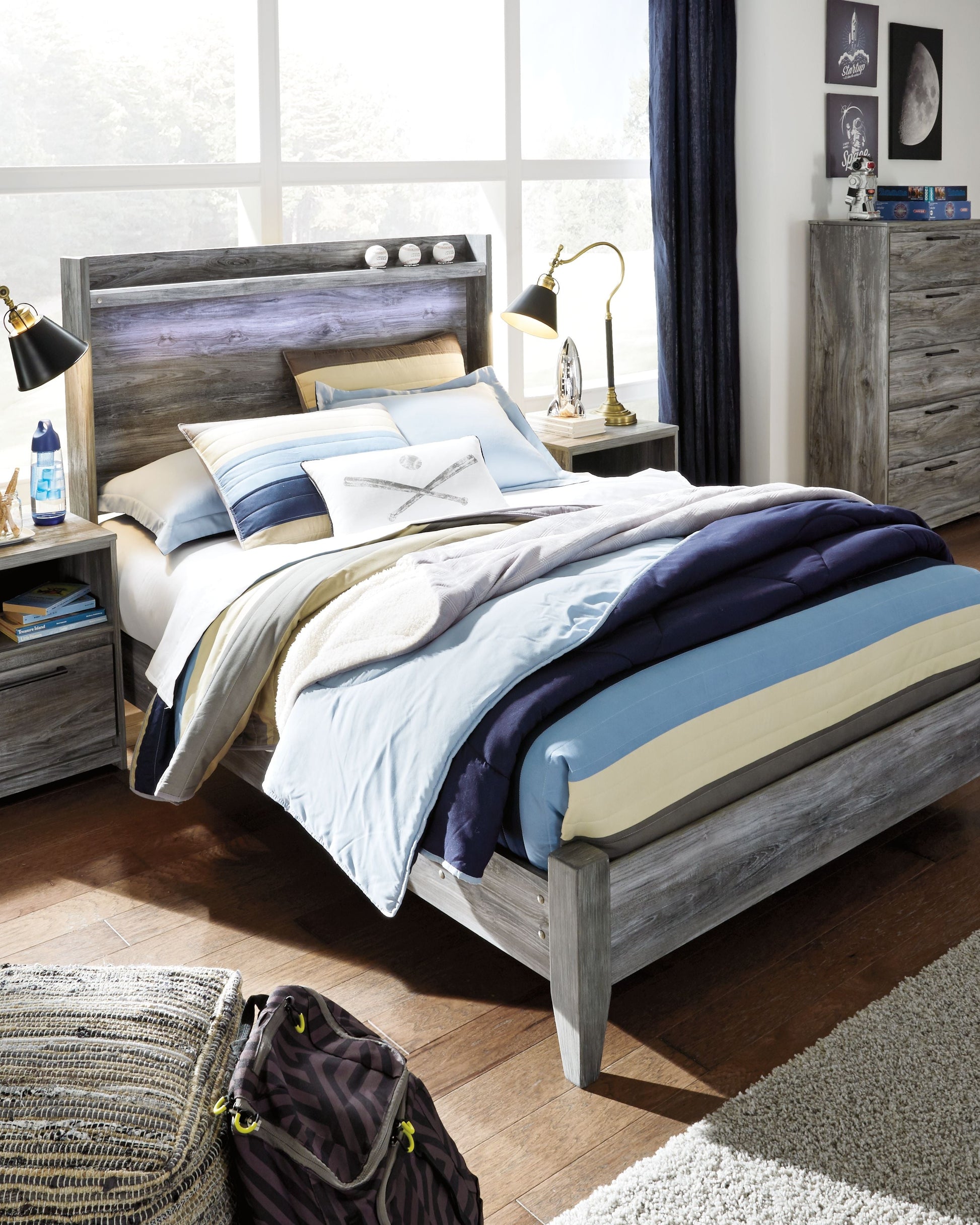 Signature Design by Ashley® Baystorm - Panel Bed | Meri Furniture