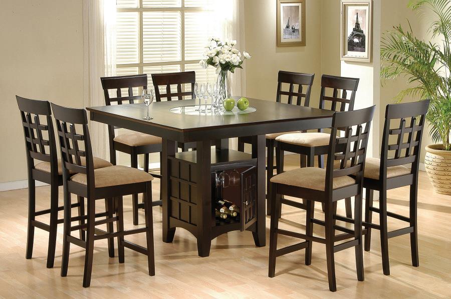 Coaster Fine Furniture Gabriel - Square Counter Dining Room Set | Meri Furniture