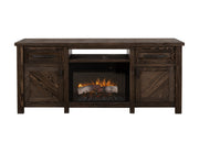 Dutton - Electric Fireplace - Rookwood Brown