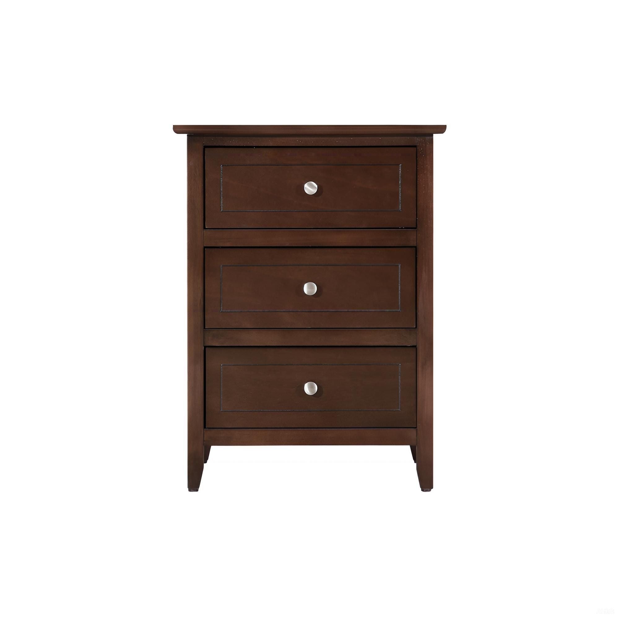 Daniel - 3 Drawer Nightstand
