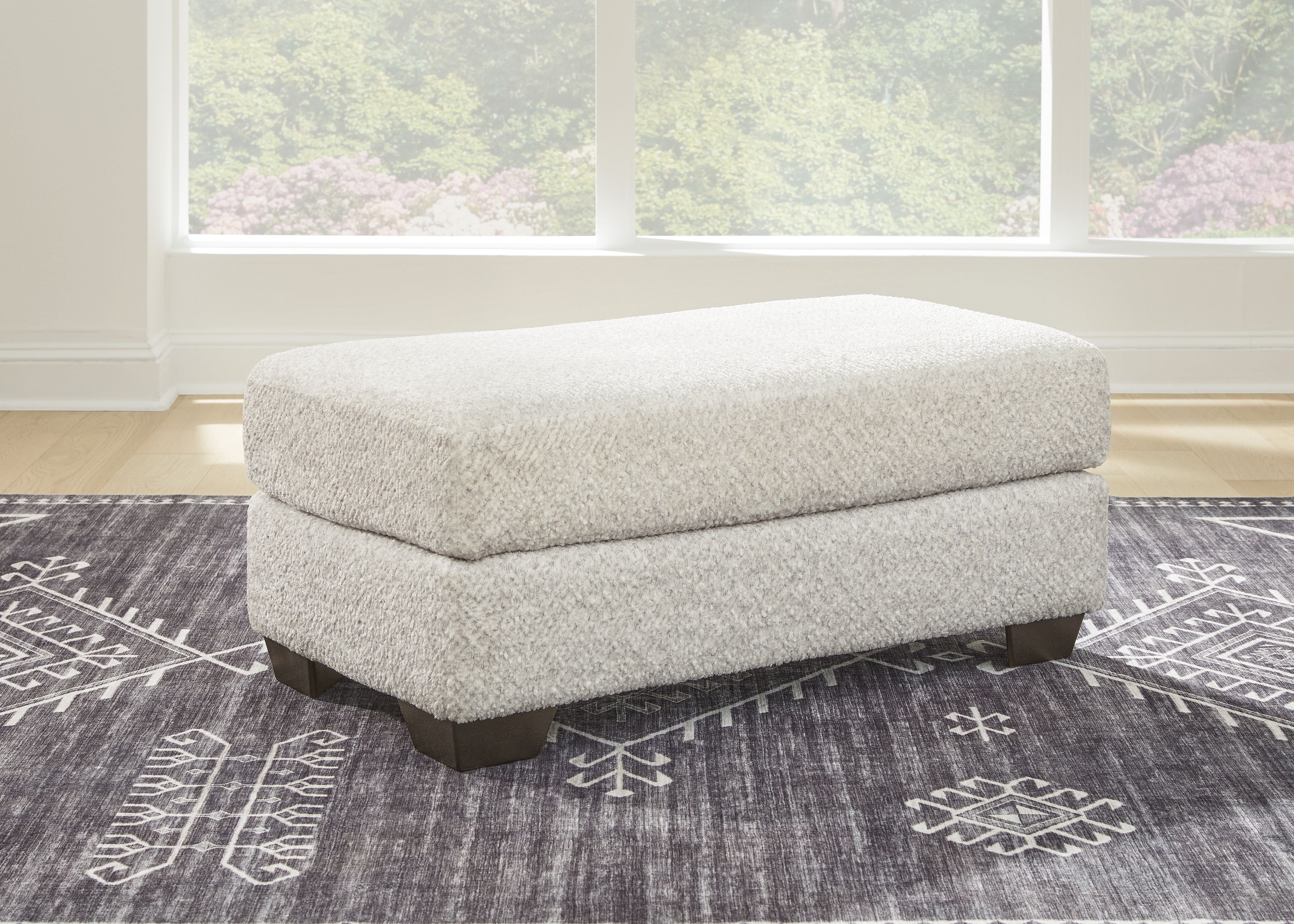 Signature Design by Ashley® Brebryan - Flannel - Ottoman | Meri Furniture