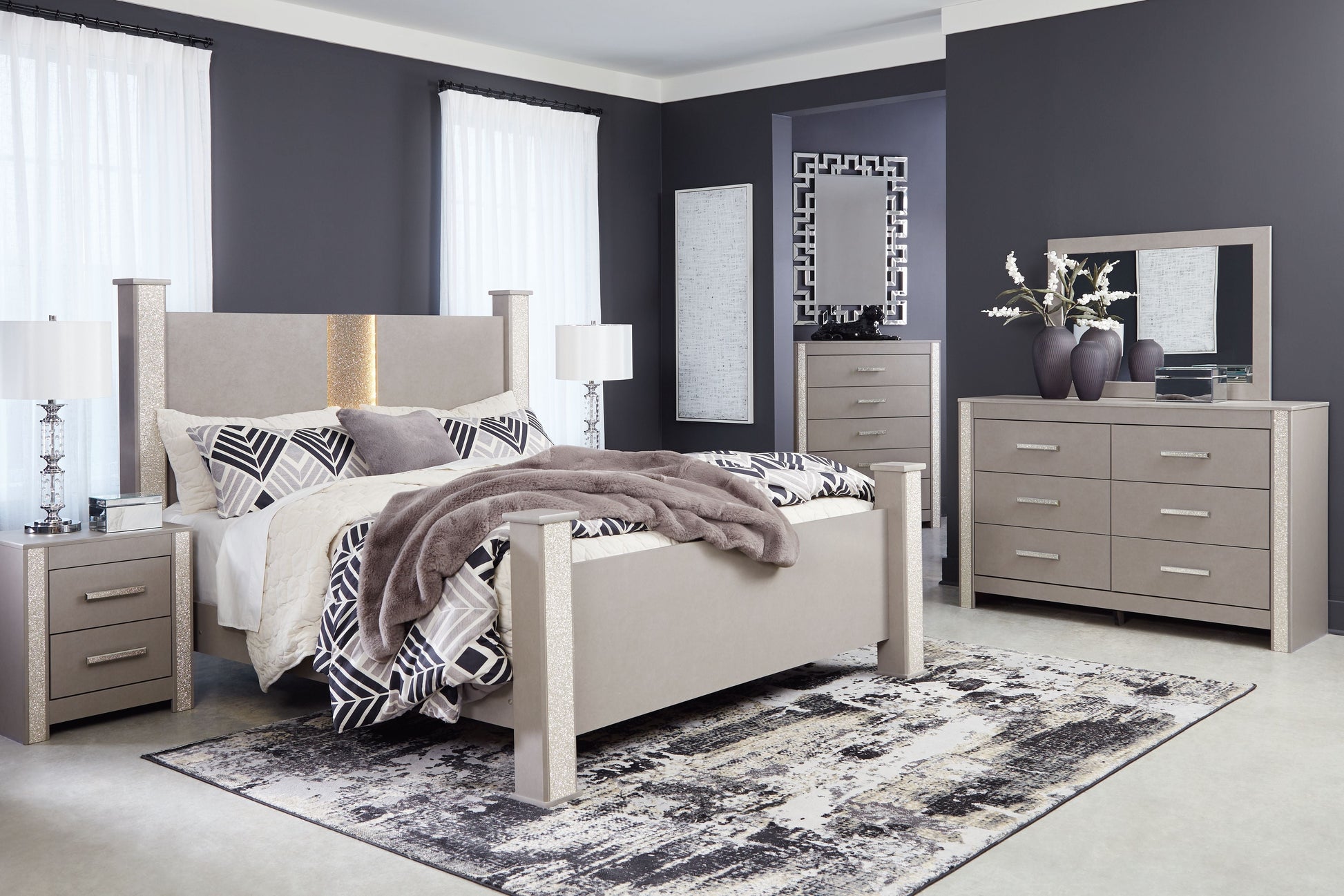 Signature Design by Ashley® Surancha - Bedroom Set | Meri Furniture