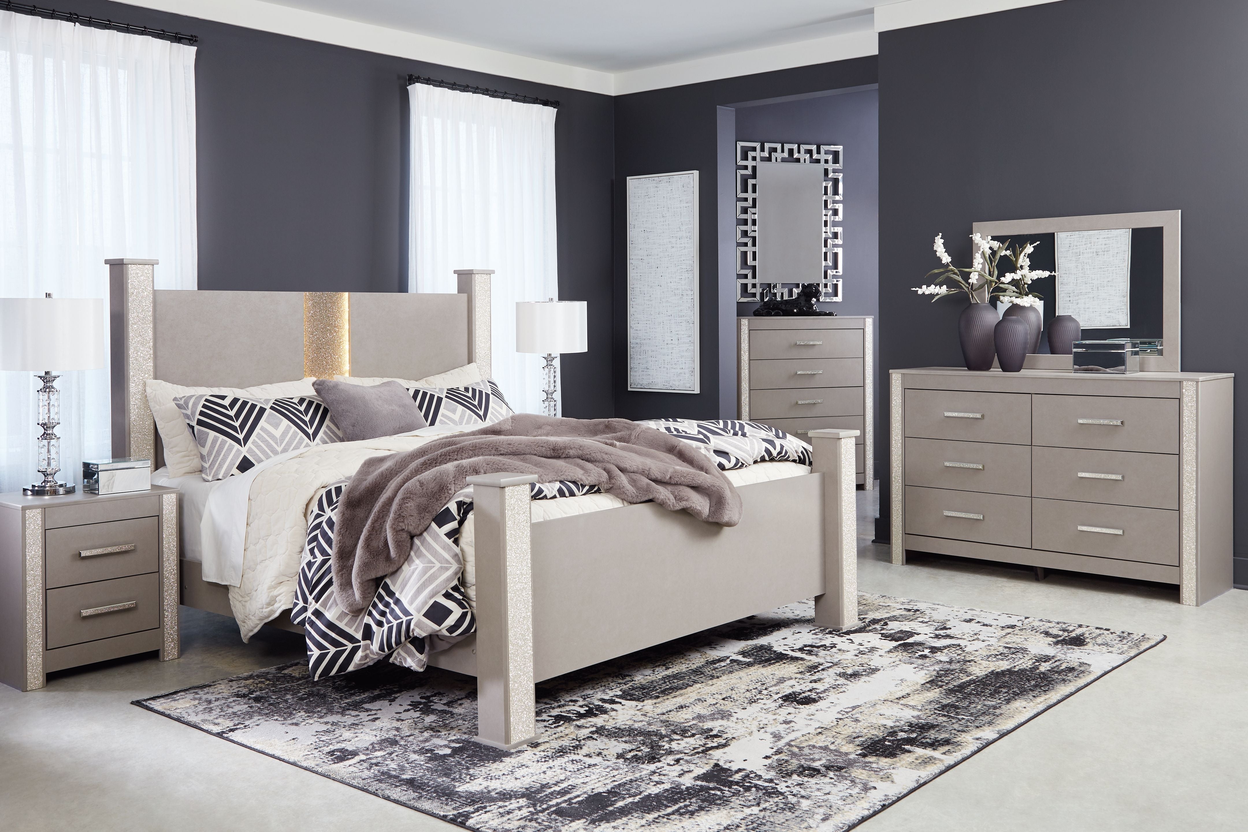 Signature Design by Ashley® Surancha - Bedroom Set | Meri Furniture