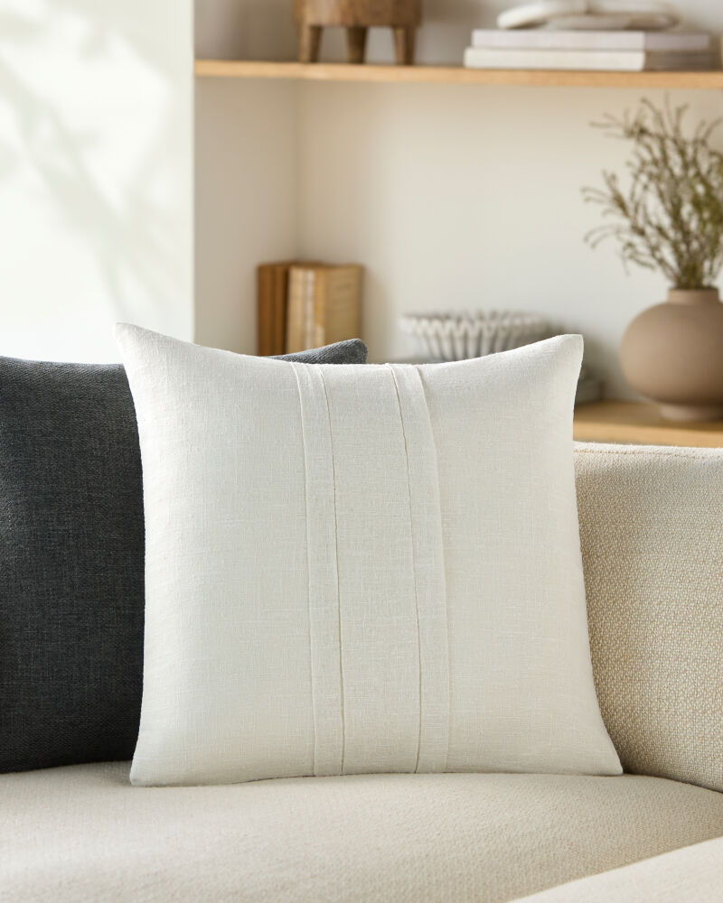 Pleated Cotton Pillow