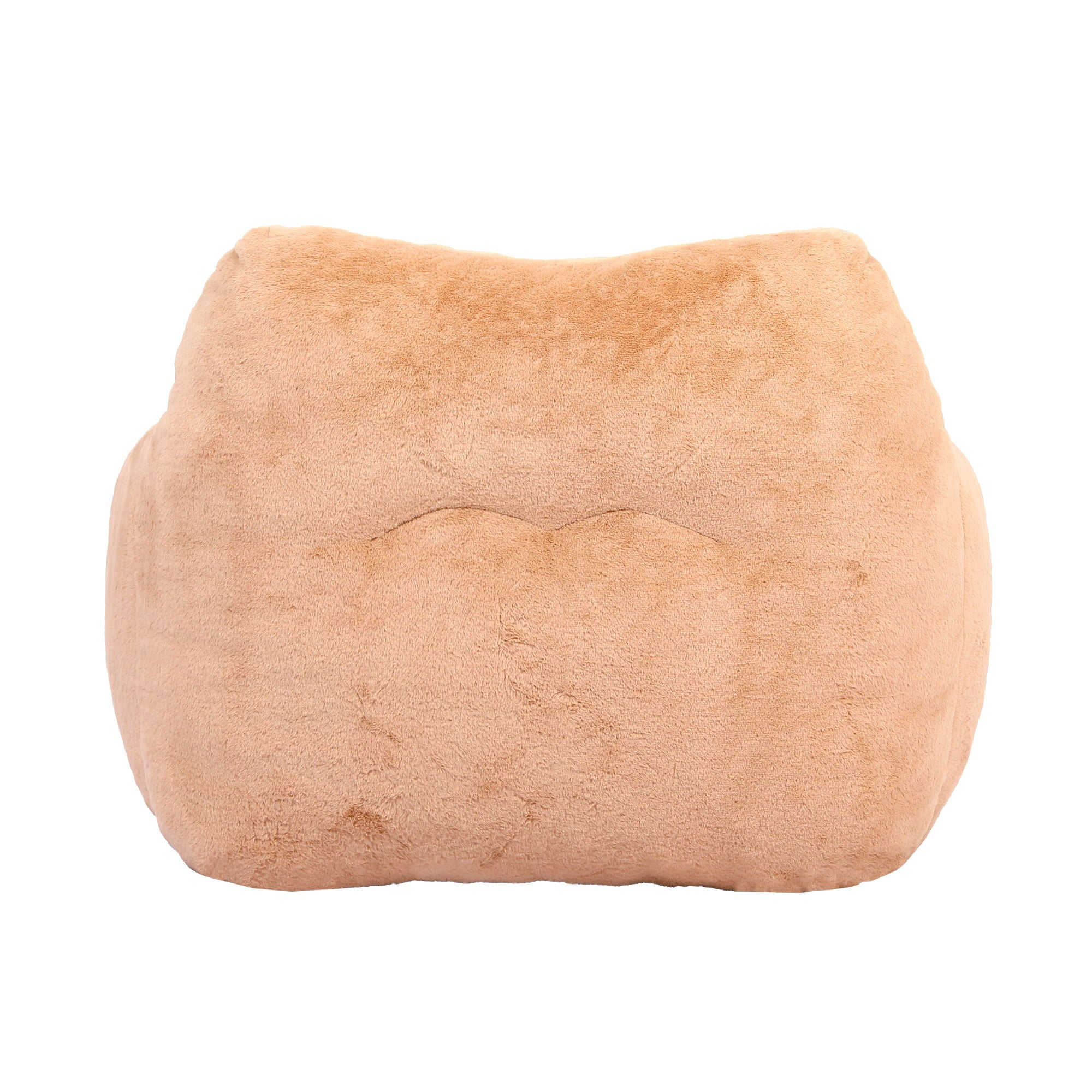 Beanbag Sofa Chair With Armrests Stuffed High Density Foam