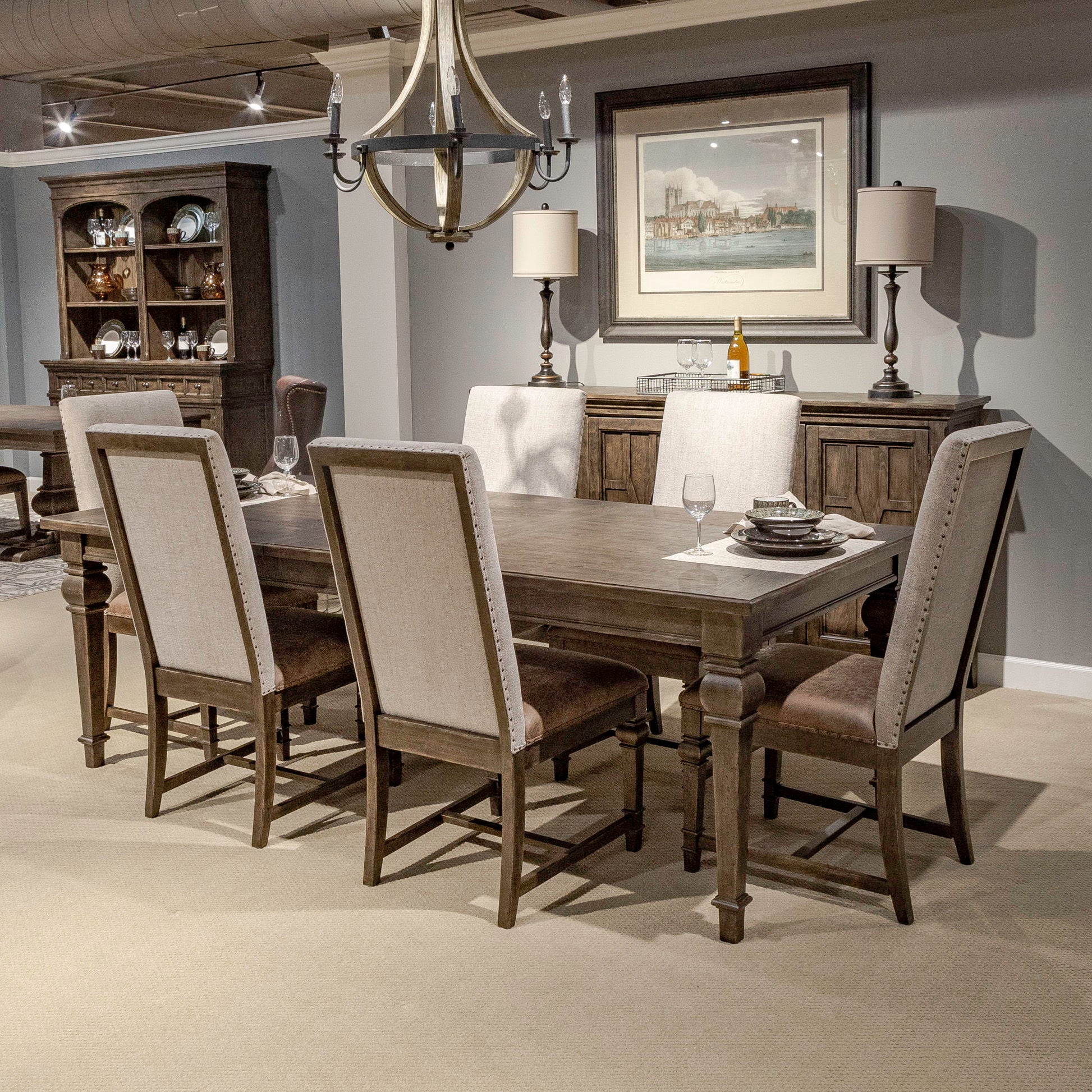 Liberty Furniture Paradise Valley - Opt Rectangular Table Set | Meri Furniture