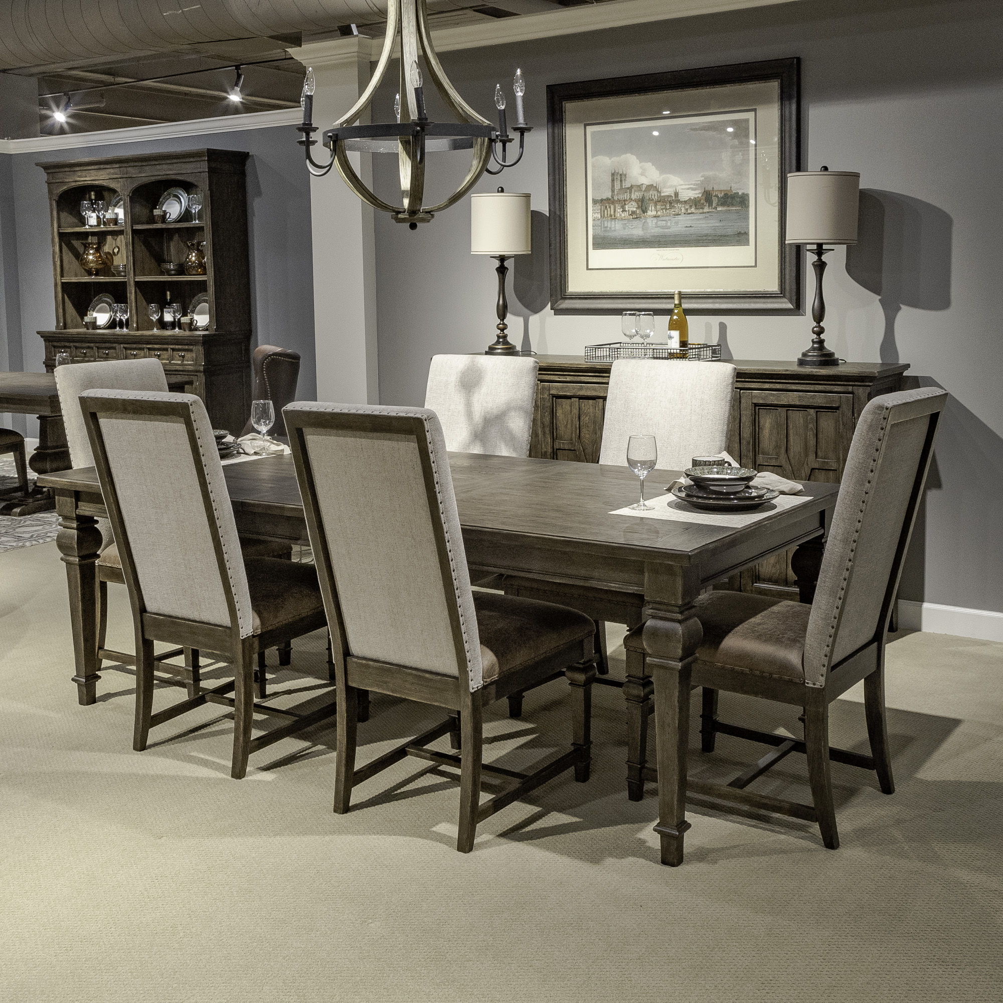 Liberty Furniture Paradise Valley - Opt Rectangular Table Set | Meri Furniture