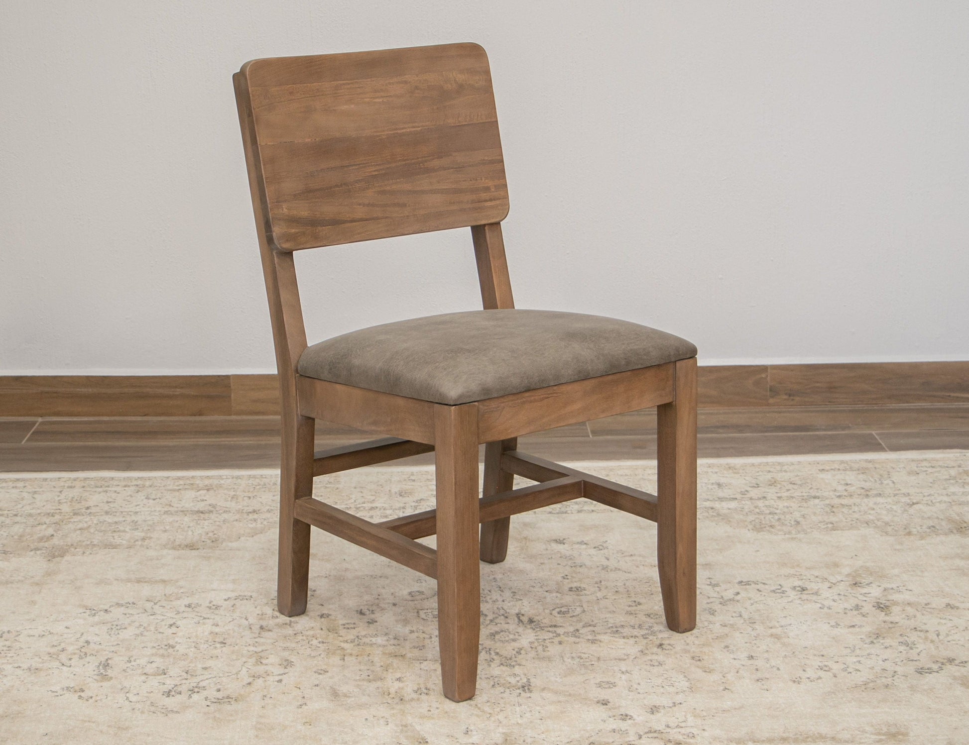 International Furniture Direct Natural Parota - Chair (Set of 2) | Meri Furniture
