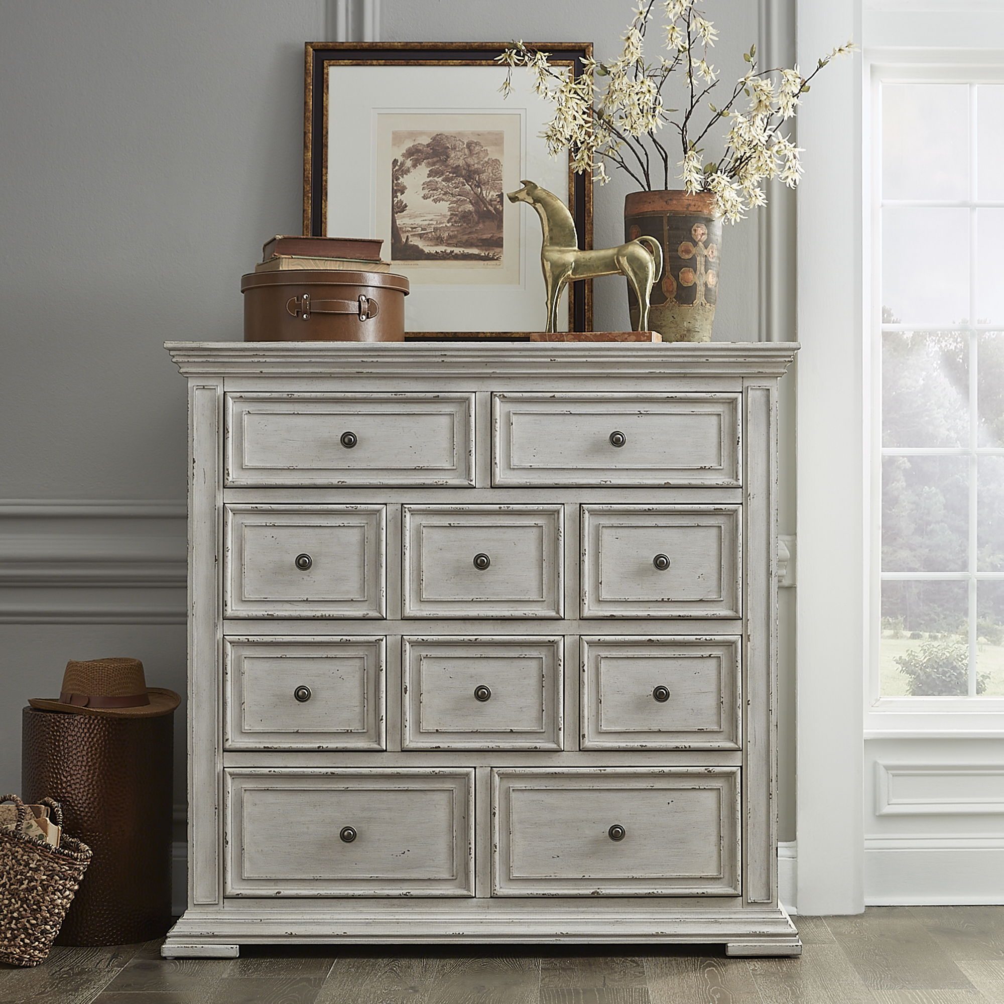 Liberty Furniture Big Valley - 10 Drawer Chesser | Meri Furniture
