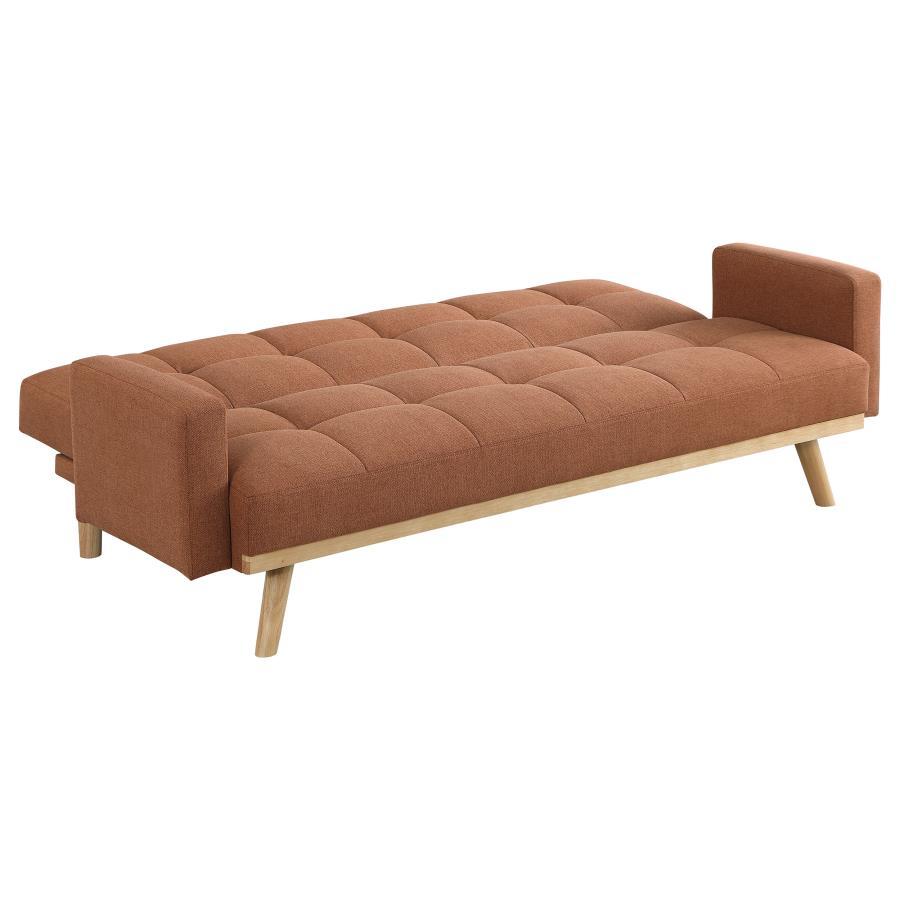 Coaster Fine Furniture Kourtney - Upholstered Tufted Convertible Sofa Bed | Meri Furniture