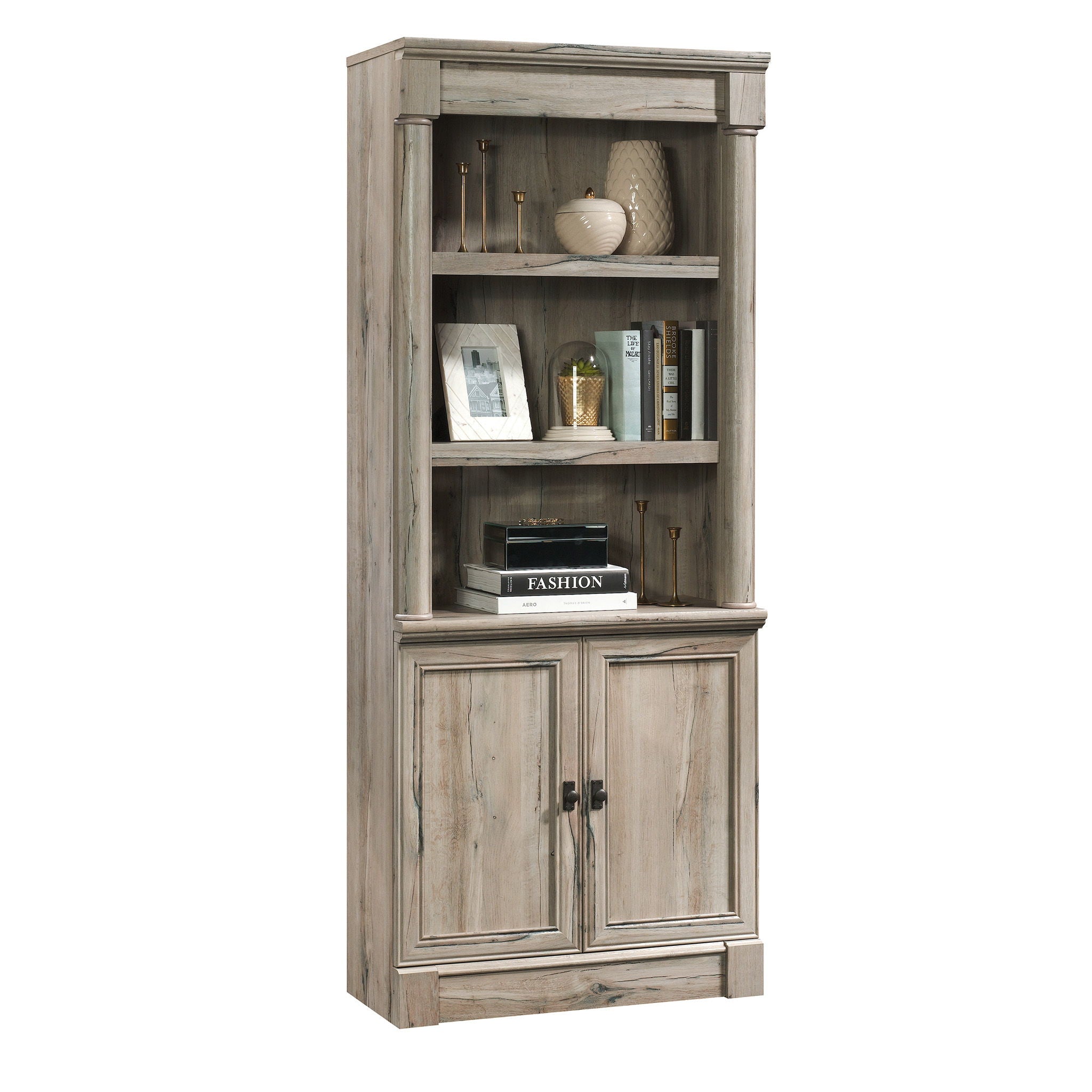 Library Bookcase With Doors