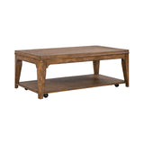 Liberty Furniture Ashford - Rectangular Cocktail Table - Light Brown | Meri Furniture
