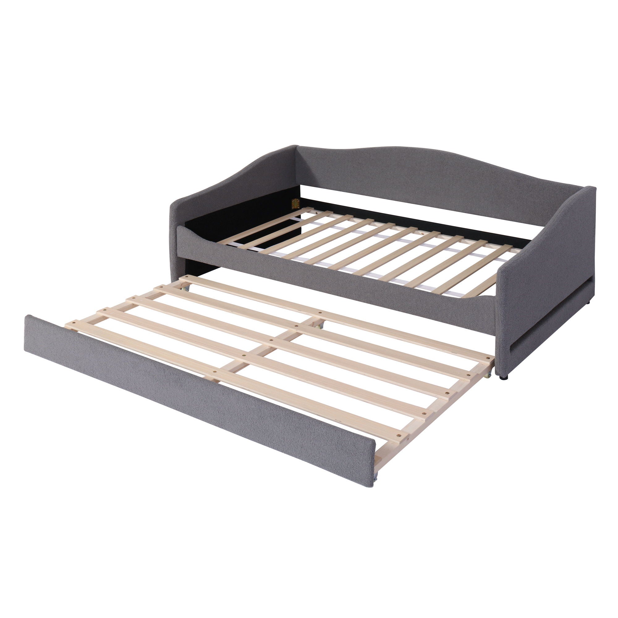 Design Upholstered Daybed With Light And Trundle