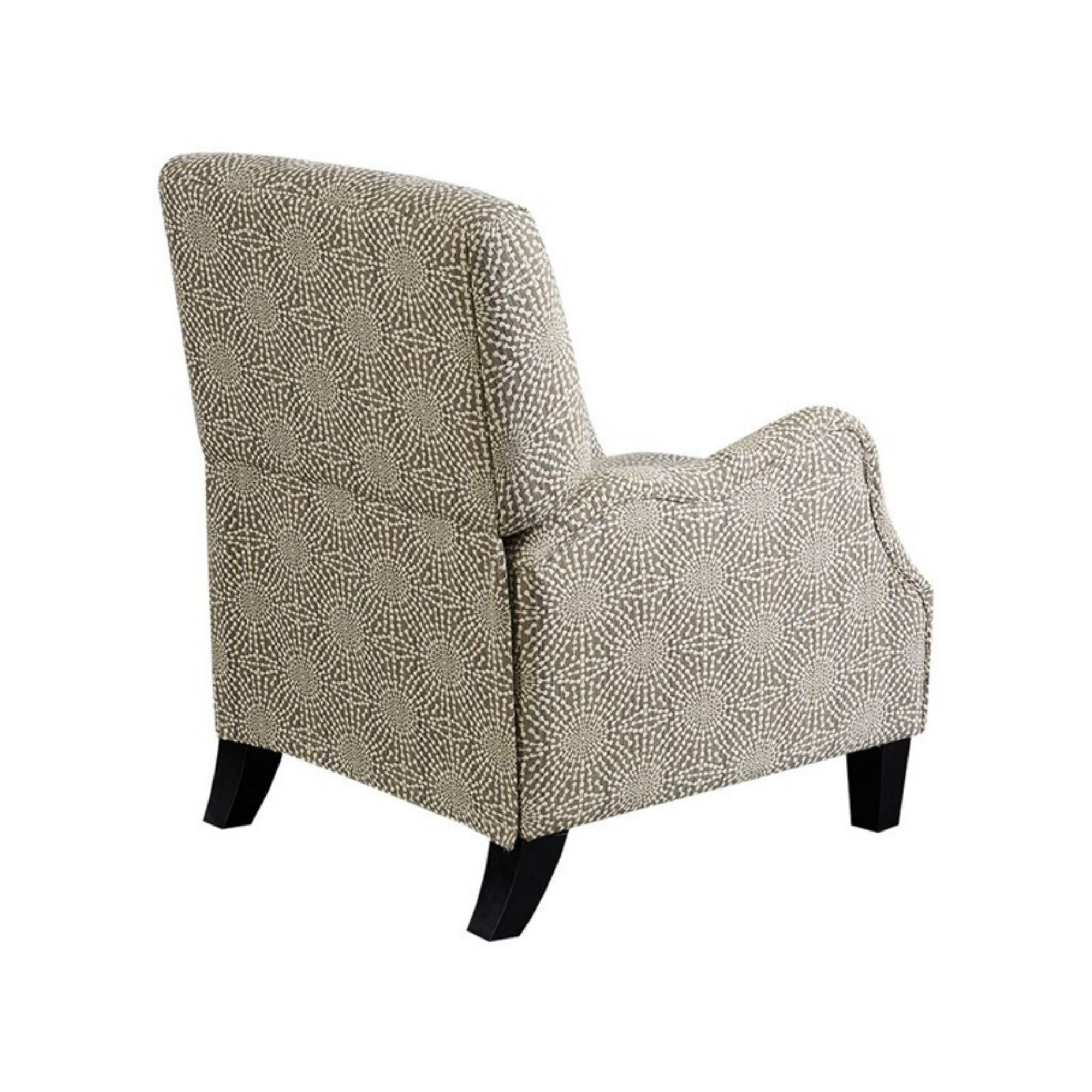 Hoffman - Push Back Recliner - Beige Multi