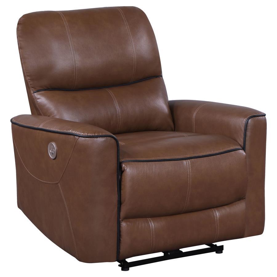 Coaster Fine Furniture Greenfield - Upholstered Power Recliner Chair | Meri Furniture