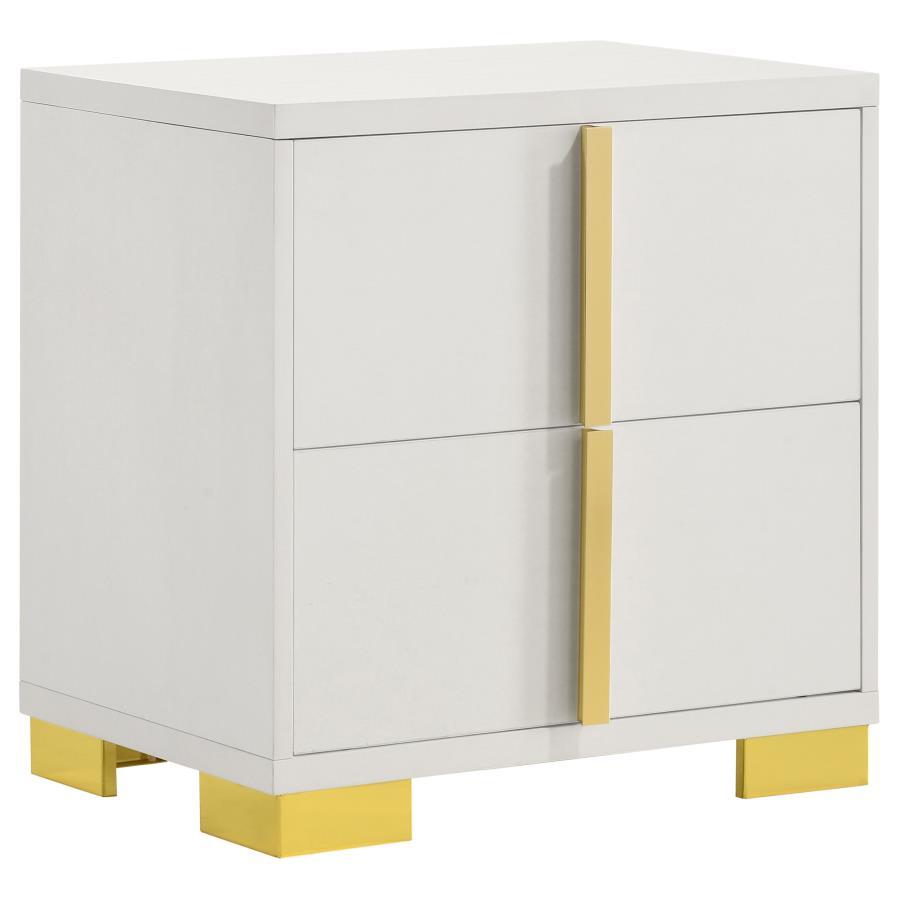 Coaster Fine Furniture Marceline - 2-Drawer Nightstand | Meri Furniture