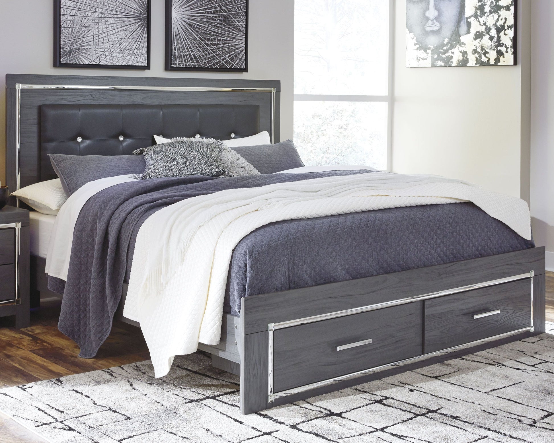 Signature Design by Ashley® Lodanna - Panel Bed | Meri Furniture