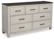 Signature Design by Ashley® Darborn - Gray / Brown - Dresser | Meri Furniture
