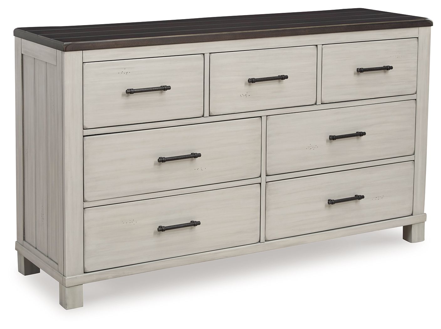 Signature Design by Ashley® Darborn - Gray / Brown - Dresser | Meri Furniture