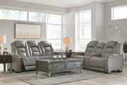 Signature Design by Ashley® The Man-den - Reclining Living Room Set | Meri Furniture