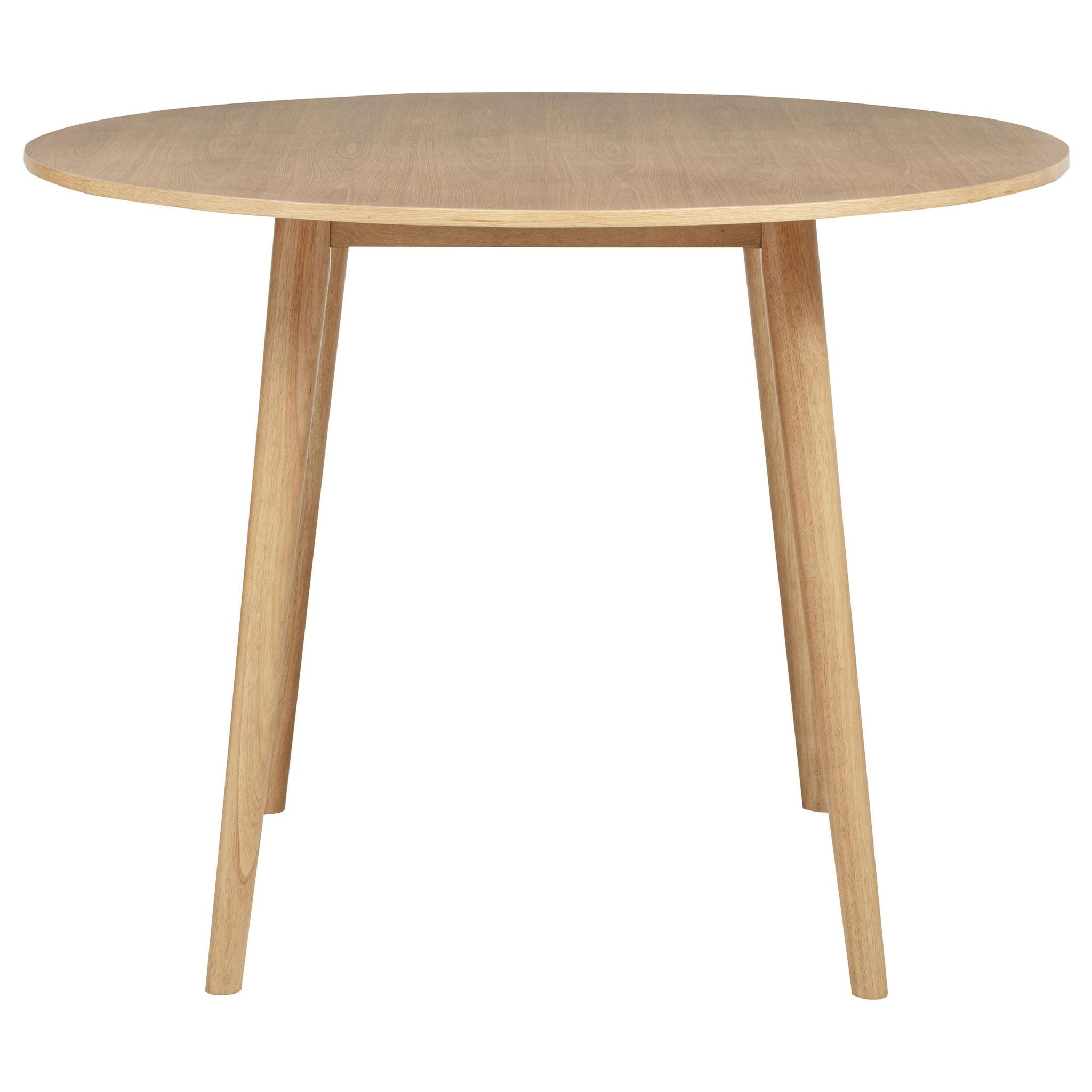 Andrews 5-piece Round Counter Dining Set Light Ash and White