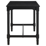 Martina - 5 Piece Rectangular Counter Height Dining Set - Black