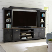 Liberty Furniture Ocean Isle - Entertainment Center With Piers | Meri Furniture