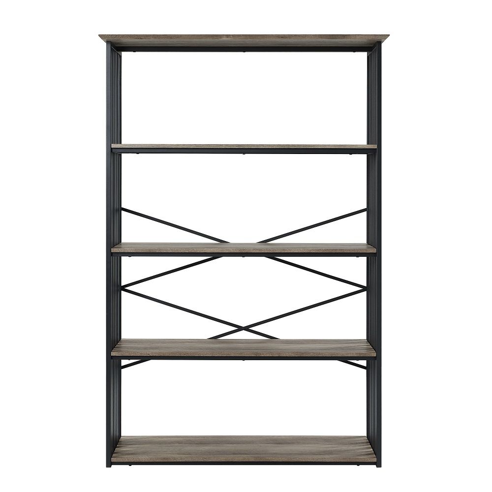 ACME Zudora - Bookshelf - Black | Meri Furniture