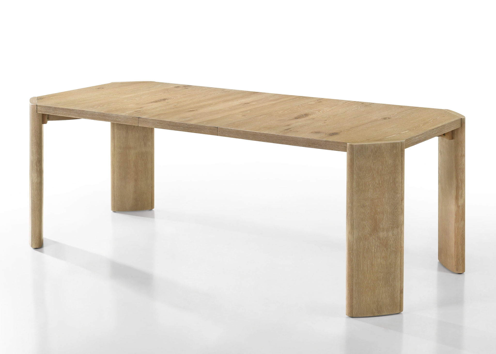Magnus - Extendable Rectangular Dining Table - Oak Finish