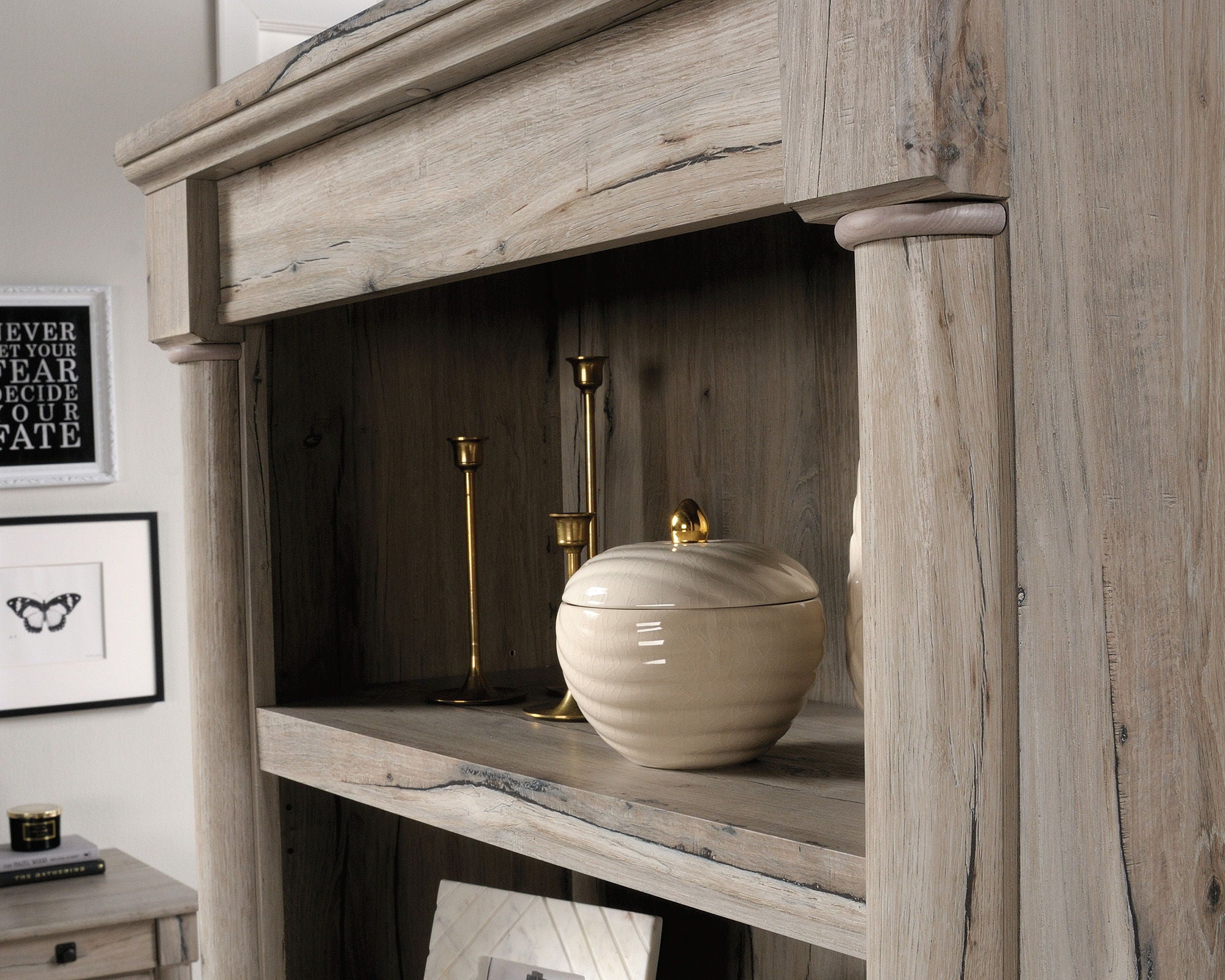 Library Bookcase With Doors