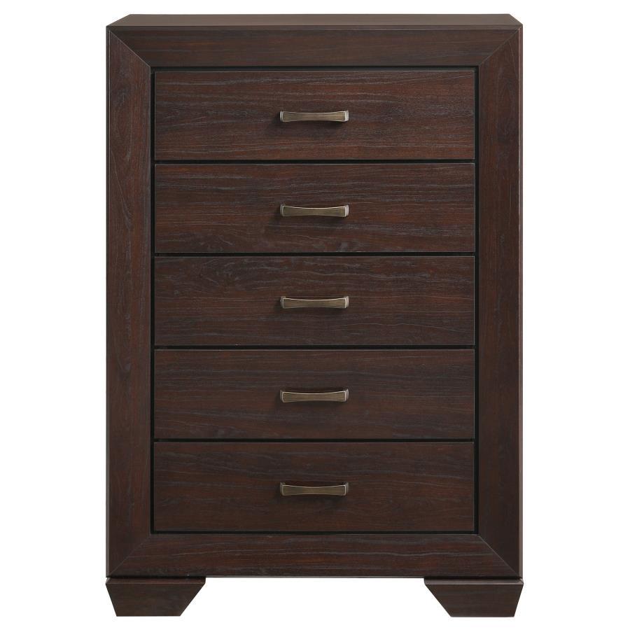 Coaster Fine Furniture Kauffman - 5-Drawer Bedroom Chest | Meri Furniture