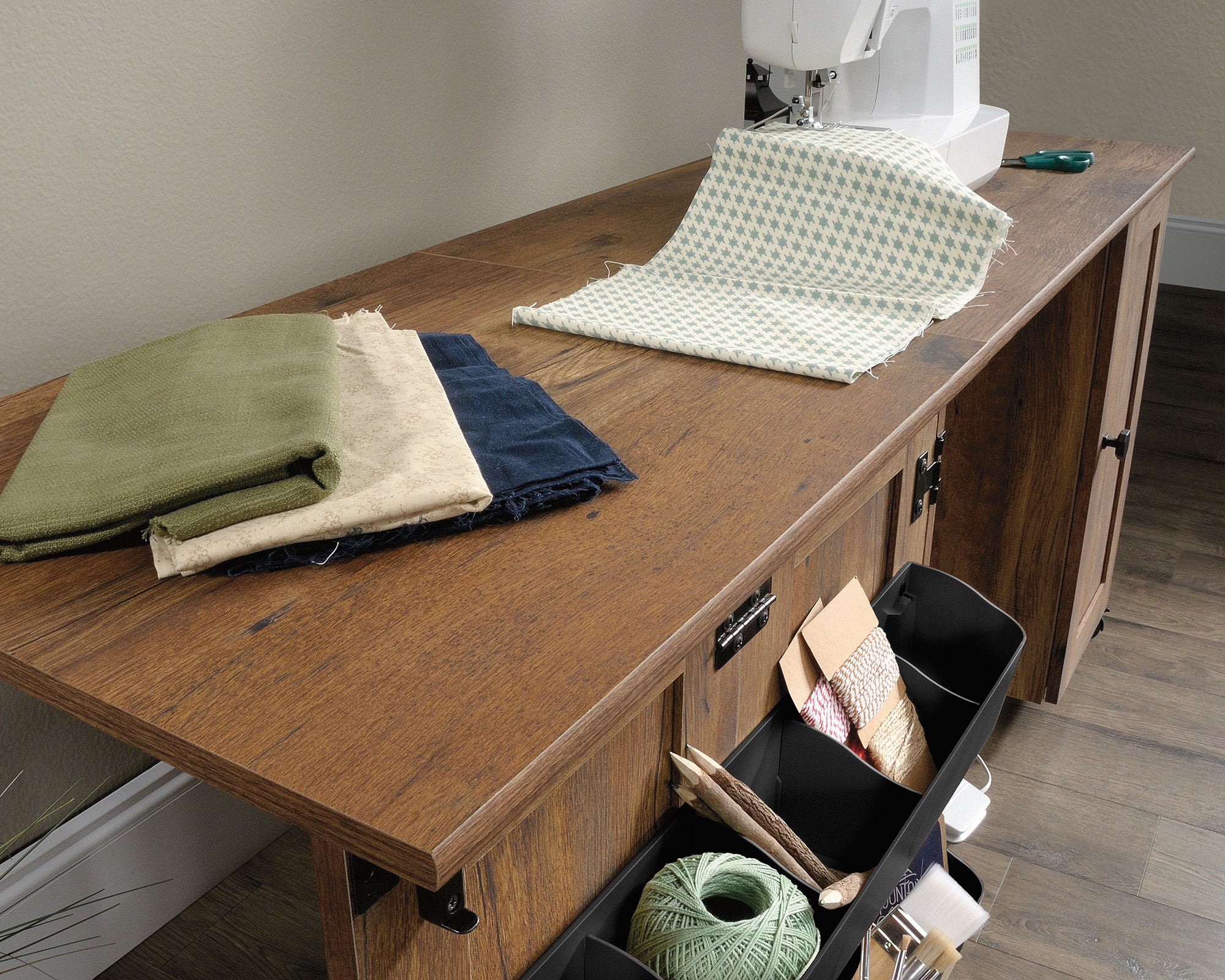 Sewing/Craft Cart Vintage Oak