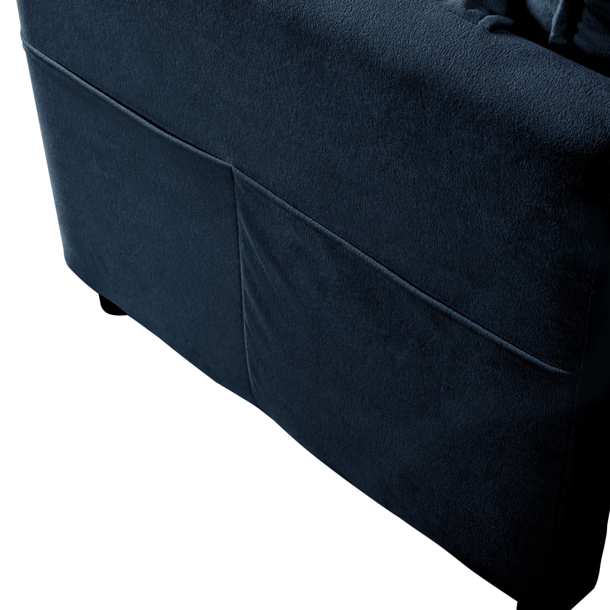 Modern Upholstered Chenille Loveseat And Armchair Set With Pillows