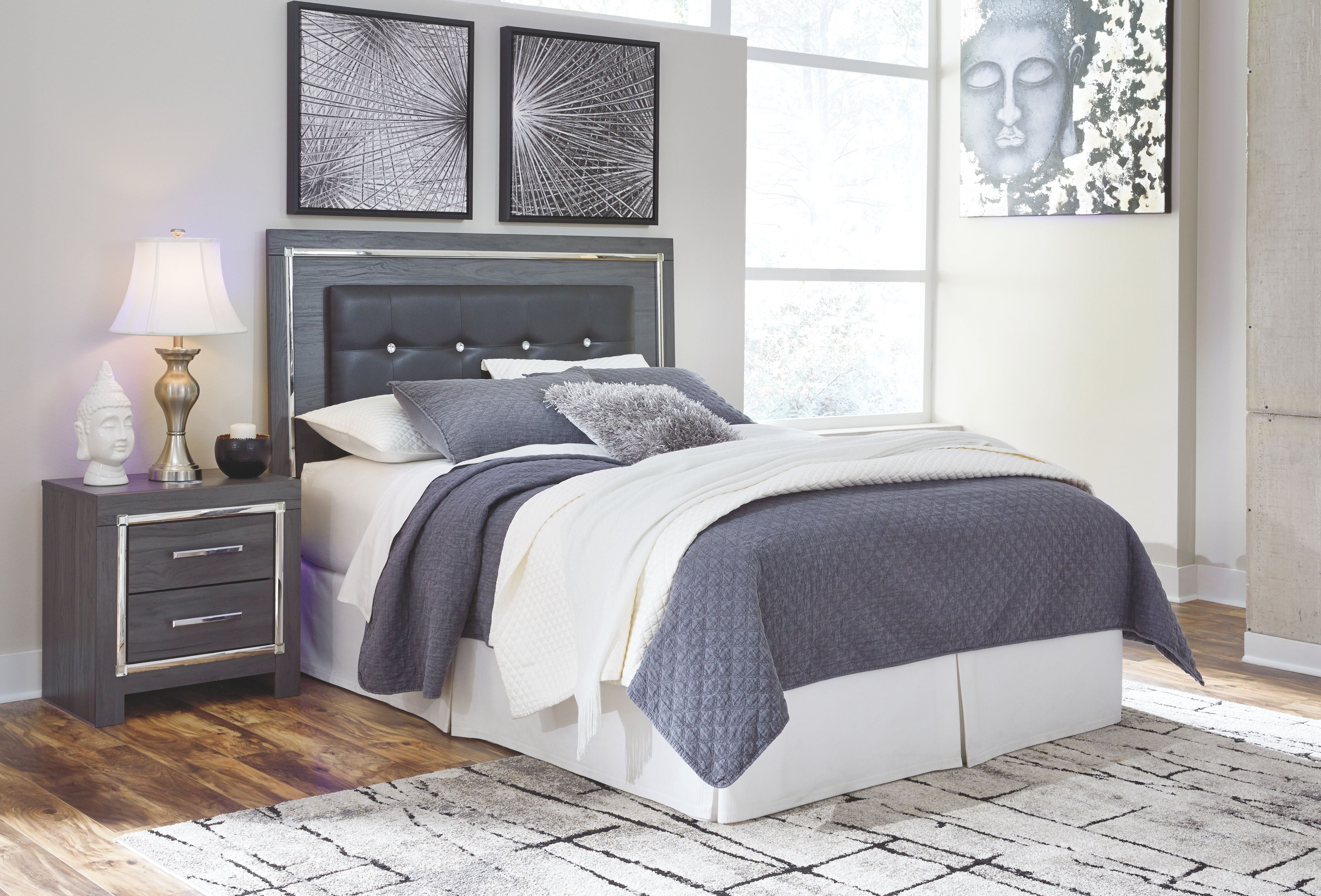 Signature Design by Ashley® Lodanna - Upholstered Panel Bed | Meri Furniture