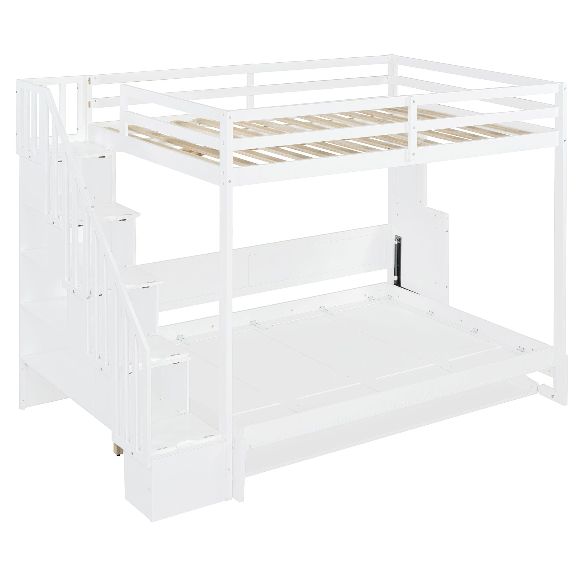 Murphy Bed With Smart Hydraulic System And Desk Design