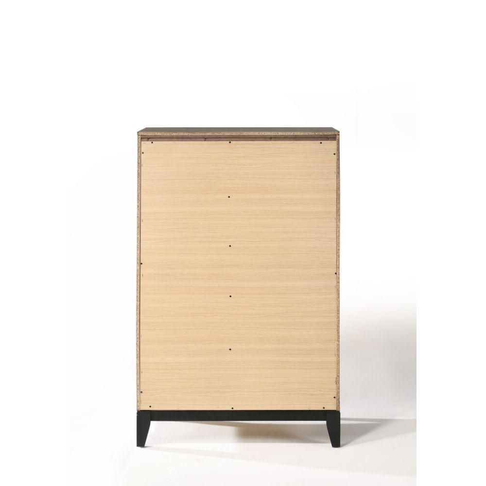 ACME Valdemar - Chest - Weathered Gray | Meri Furniture