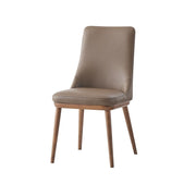 ACME Rashean - Side Chair (Set of 2) - Brown & Walnut | Meri Furniture
