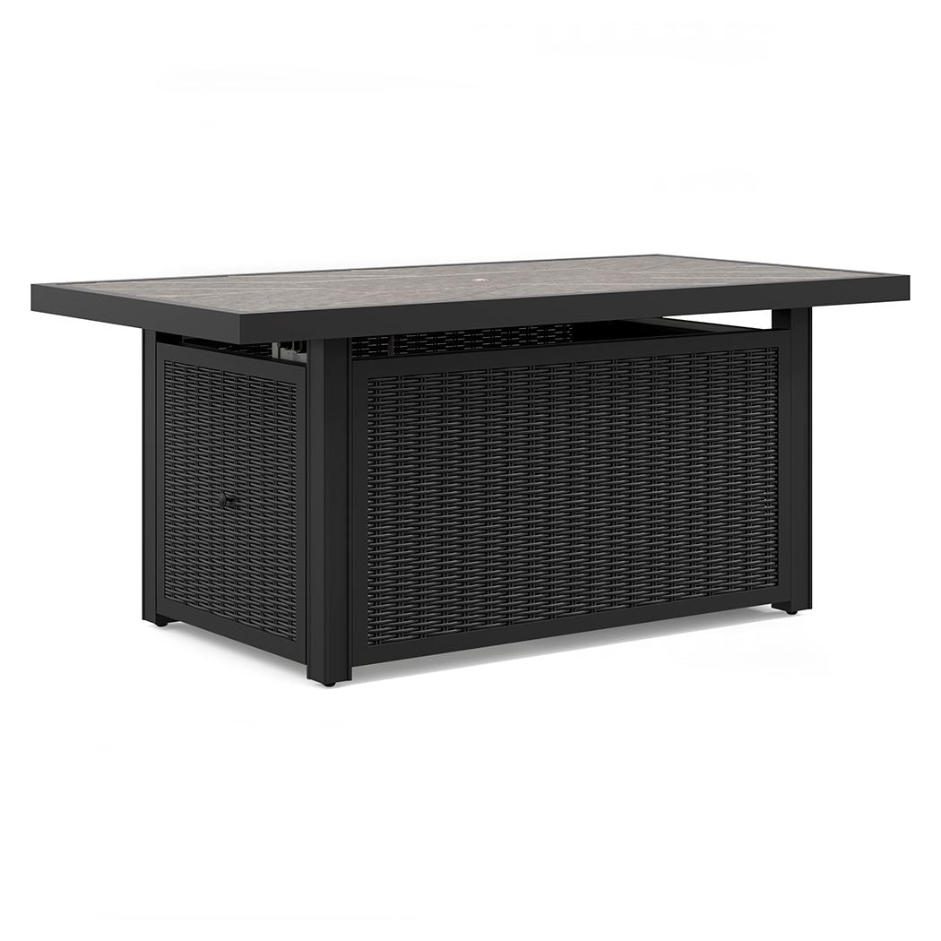 Ashley Furniture Beachcroft - Rectangular Fire Pit Table | Meri Furniture