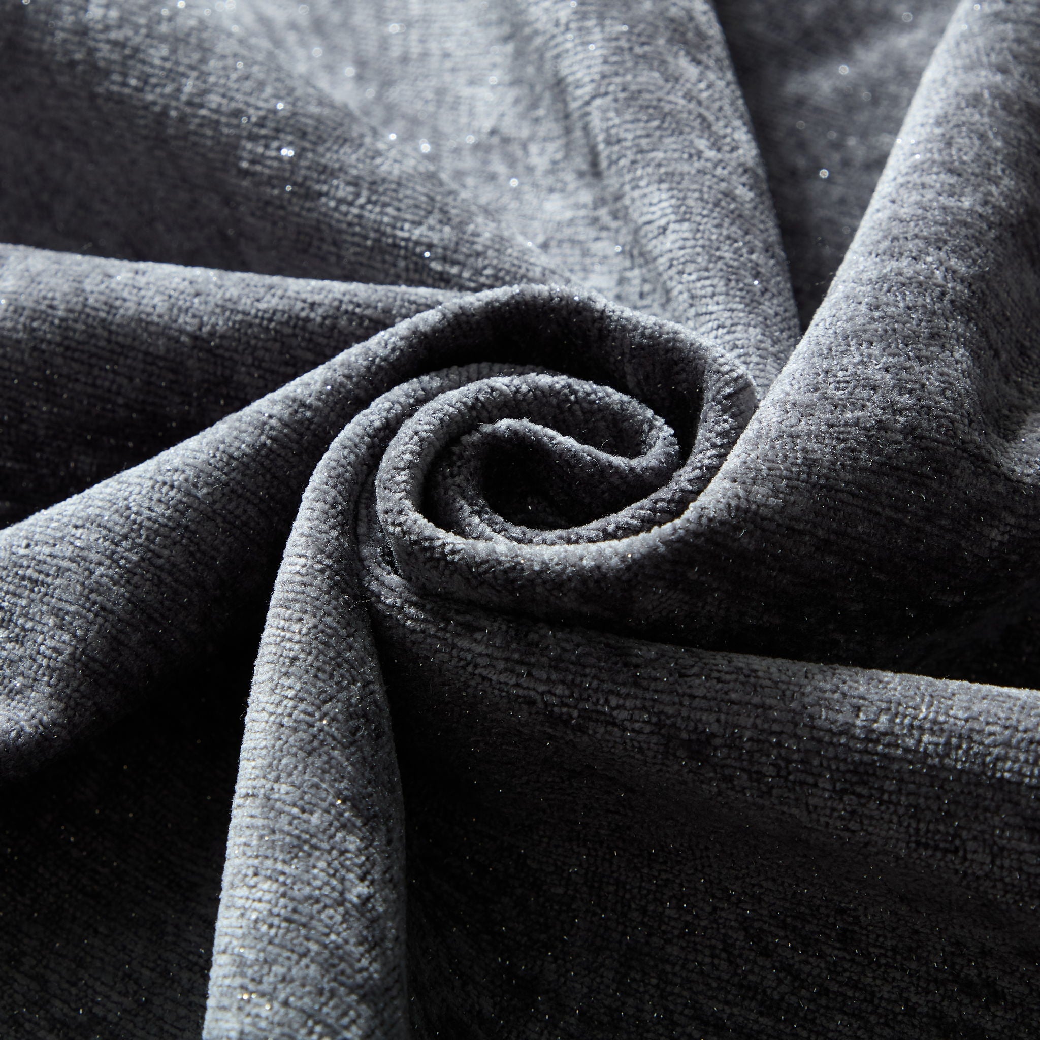 Modern Oversized Modular Sectional Sofa, Sparkling Chenille Fabric Soft Cushion Sofa With 2 Pillows