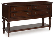 Signature Design by Ashley® Lavinton - Brown - Dining Room Server | Meri Furniture