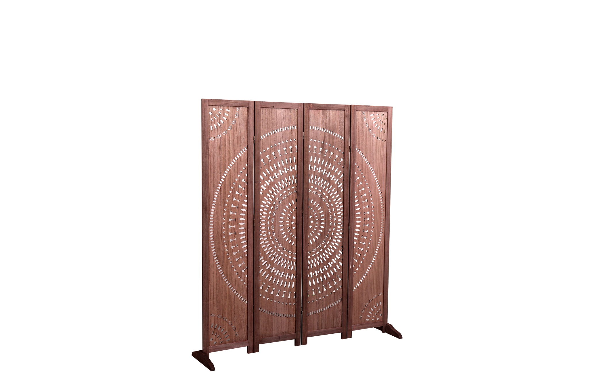 Panel Solid Wood Folding Room Divider