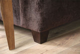 Furniture of America Brynlee - Sofa (*Pillows Sold Separately) - Chocolate | Meri Furniture