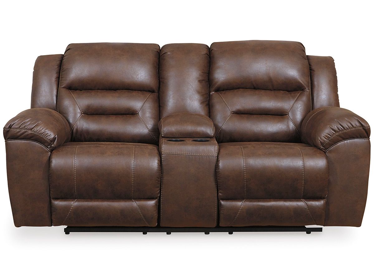 Ashley Furniture Stoneland - Power Reclining Loveseat | Meri Furniture
