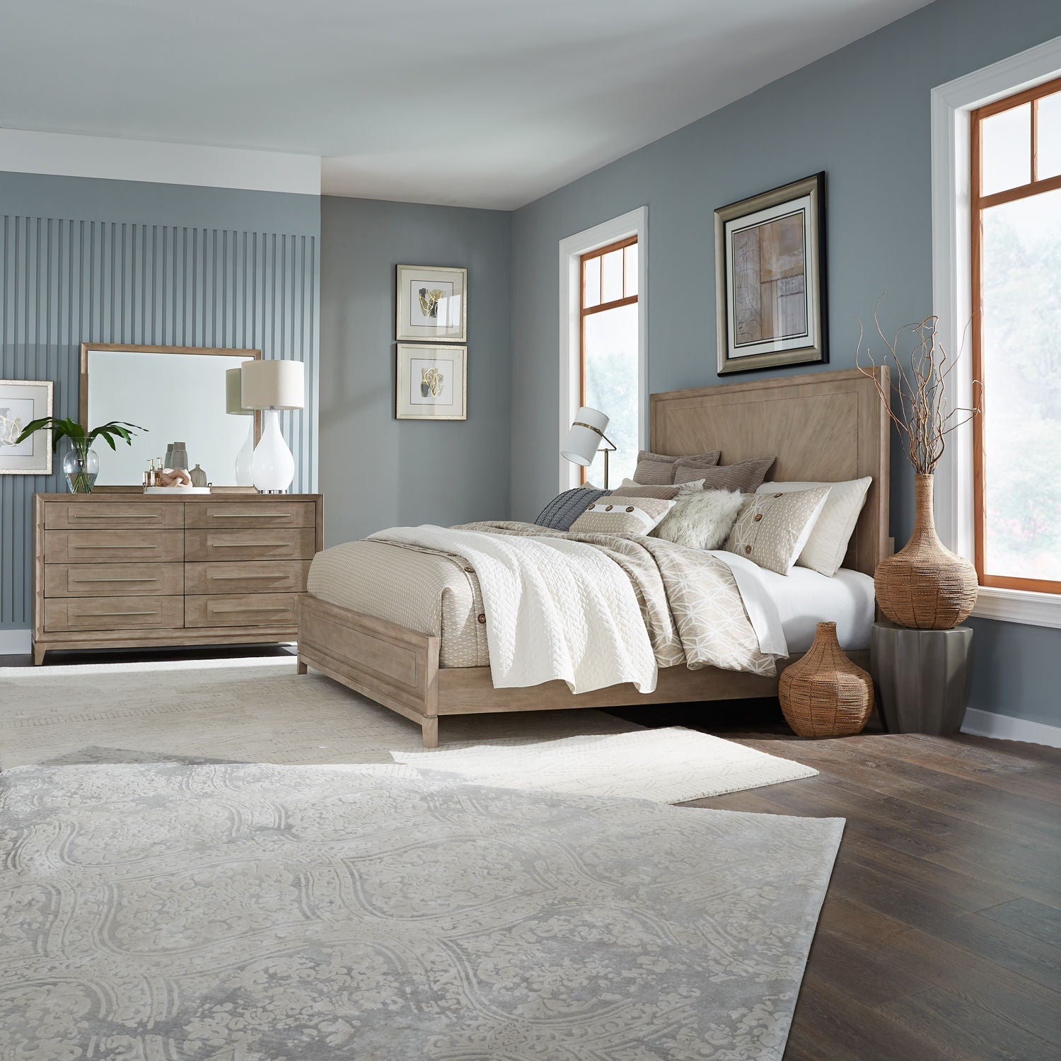 Liberty Furniture Brentwood - Panel Bed | Meri Furniture