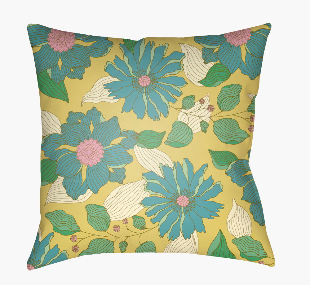Moody Floral Pillow