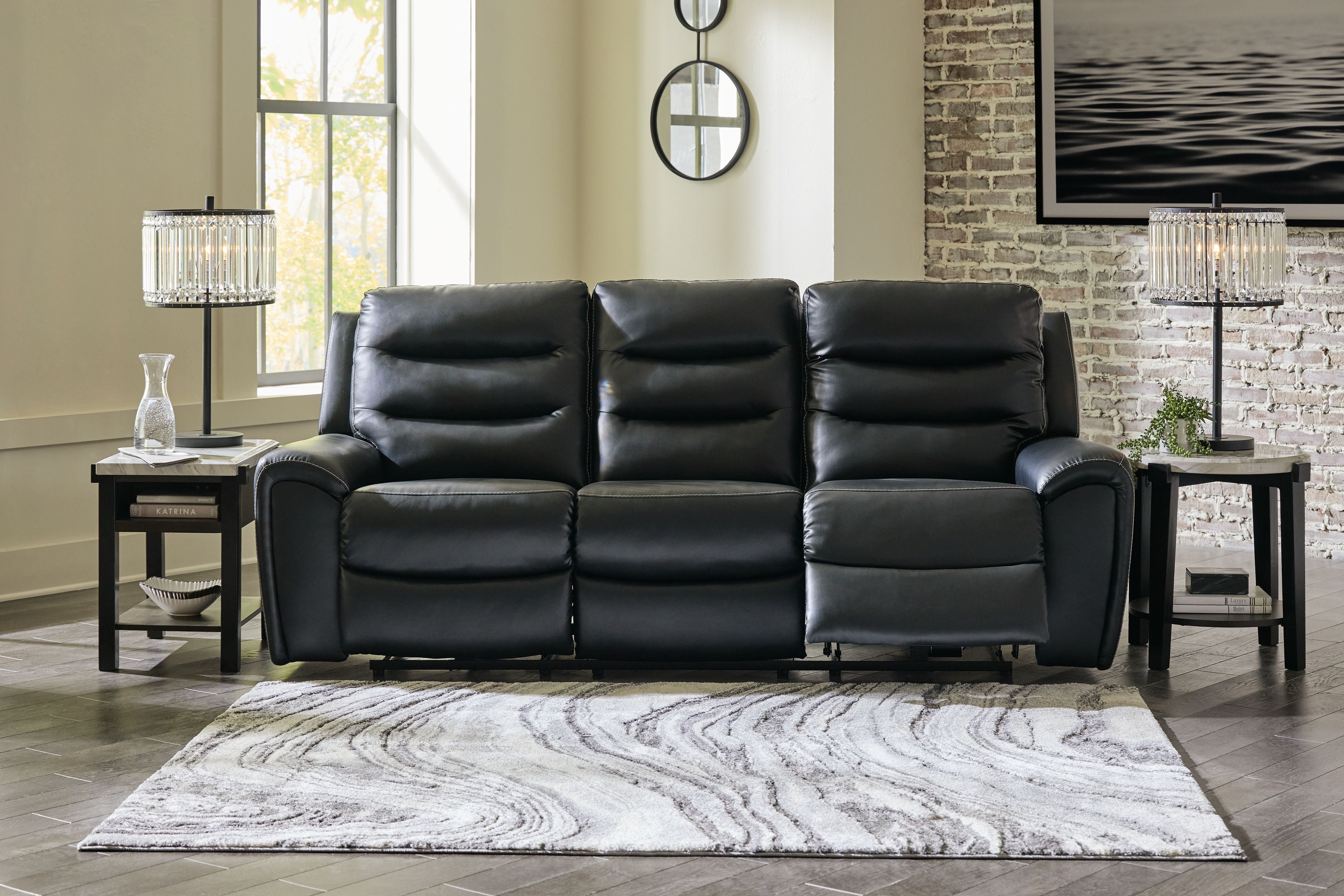 Signature Design by Ashley® Warlin - Power Reclining Sofa | Meri Furniture