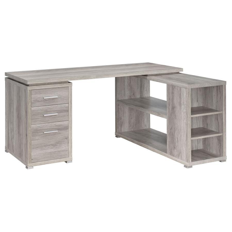 Coaster Fine Furniture Yvette - 3-Drawer L-Shape Computer Desk | Meri Furniture