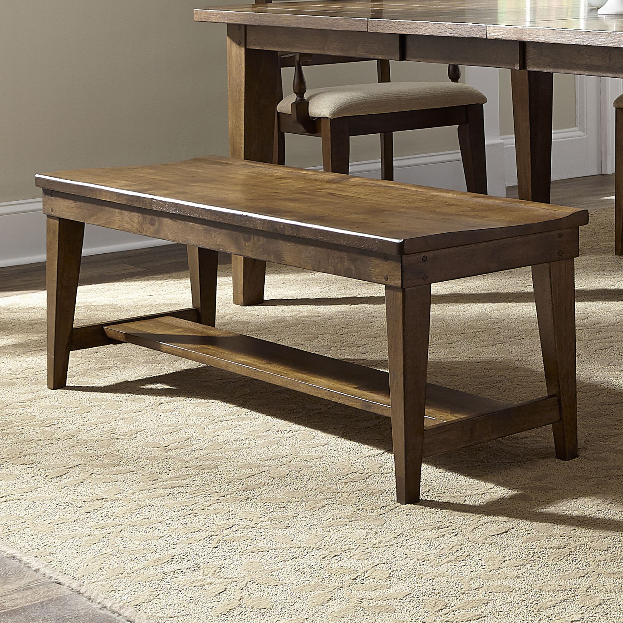 Liberty Furniture Hearthstone Ridge - Bench | Meri Furniture
