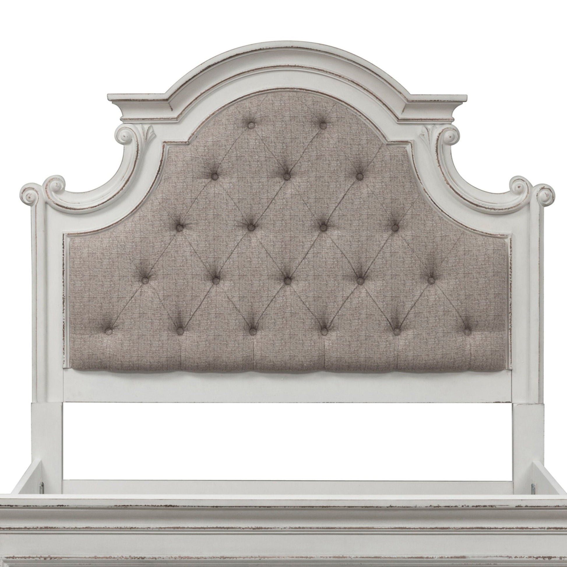 Liberty Furniture Magnolia Manor - Uph Panel Headboard | Meri Furniture